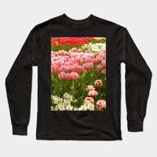Beautiful Tulips, Keukenhof Tulip Festival, Holland Long Sleeve T-Shirt